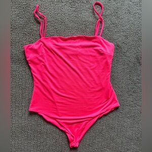 Princess Polly Hot Pink Bodysuit